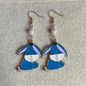 *3 for $20* Disney Winnie the Pooh Eeyore Beaded Dangle Earrings